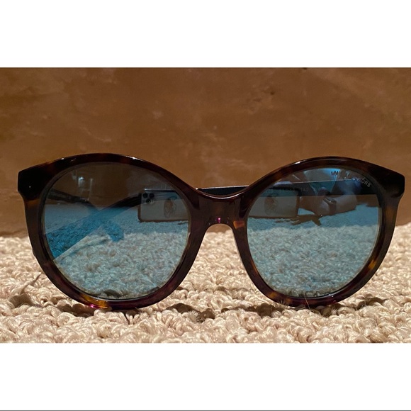 Brand New Michael Kors Blue Mirrored Sunglasses - Picture 2 of 8